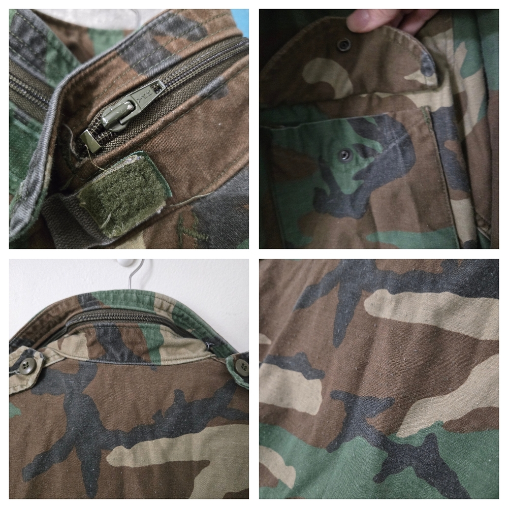 US Army M65 Field Jacket, Camo, XS, X-SHORT - Picture 15 of 16